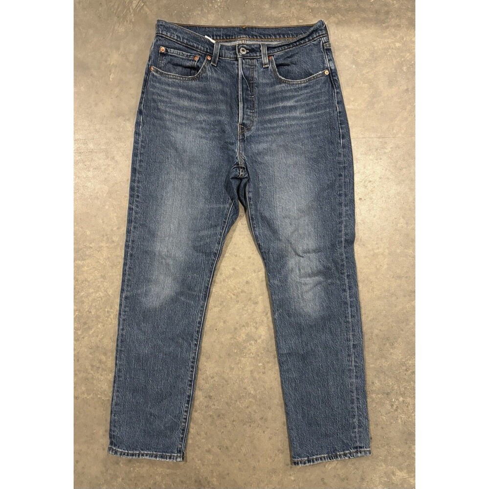 Levi’s 501 XX Medium Wash Blue Jeans Women's 30x30 Y2K Button Fly